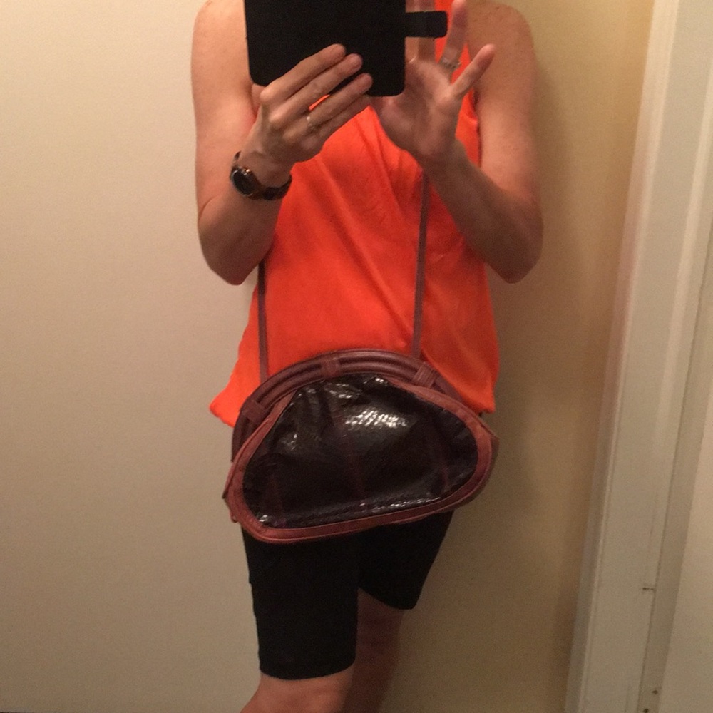 Aspects vintage snakeskin crossbody bag